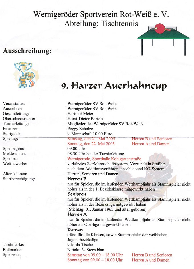 Auerhahn 2005